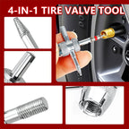 📢📢50% OFF !! ⏰Quick Change Car Tire Valve Tool Kit