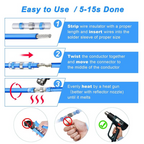 Waterproof Solder Seal Wire Connectors Kit