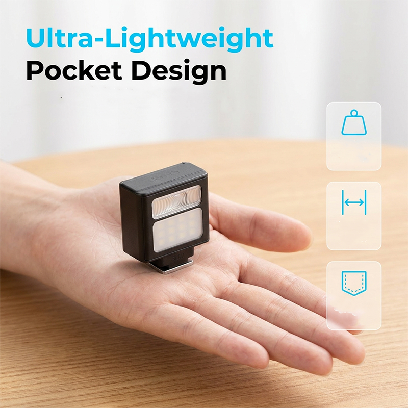 📸 LIMITED-TIME 50% OFF! ✨ Pocket-Sized Camera Flash – Dual Mode, Hot Shoe Mount, USB-C Recharge ⚡
