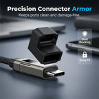 🔥4-in-1 Digital Display Keychain Charging Cable