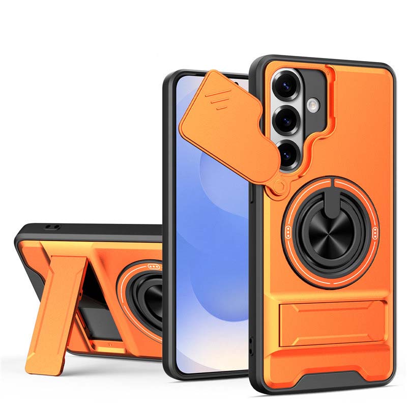 📱 LIMITED-TIME 50% OFF! ✨ Samsung Phone Case – Sliding Camera Cover, Rotatable Ring, Magnetic Mount 🔄