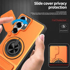 📱 LIMITED-TIME 50% OFF! ✨ Samsung Phone Case – Sliding Camera Cover, Rotatable Ring, Magnetic Mount 🔄