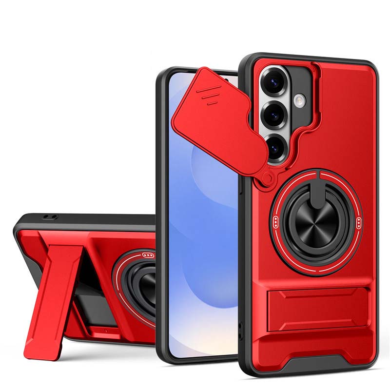 📱 LIMITED-TIME 50% OFF! ✨ Samsung Phone Case – Sliding Camera Cover, Rotatable Ring, Magnetic Mount 🔄