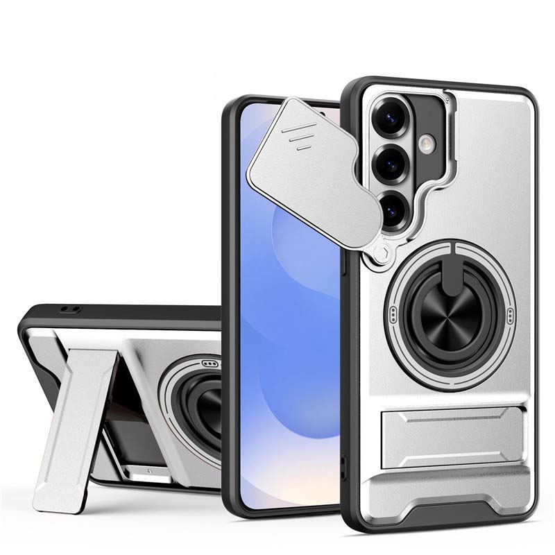 📱 LIMITED-TIME 50% OFF! ✨ Samsung Phone Case – Sliding Camera Cover, Rotatable Ring, Magnetic Mount 🔄