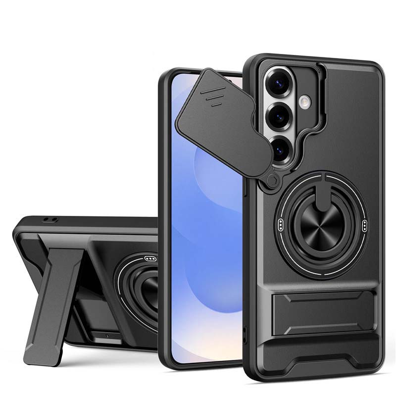📱 LIMITED-TIME 50% OFF! ✨ Samsung Phone Case – Sliding Camera Cover, Rotatable Ring, Magnetic Mount 🔄