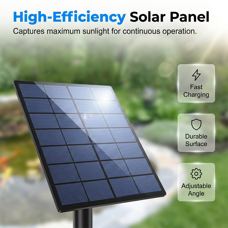 🔥LIMITED TIME 50% OFF!✨Solar Pond Aerator with Air Pump