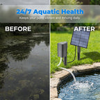 🔥LIMITED TIME 50% OFF!✨Solar Pond Aerator with Air Pump