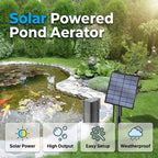 🔥LIMITED TIME 50% OFF!✨Solar Pond Aerator with Air Pump