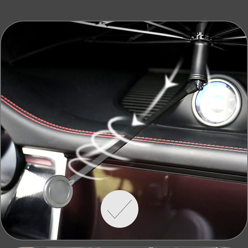 🏆LAST DAY SALE 56% OFF🔥Bendable Car Windshield Sunshade Umbrella