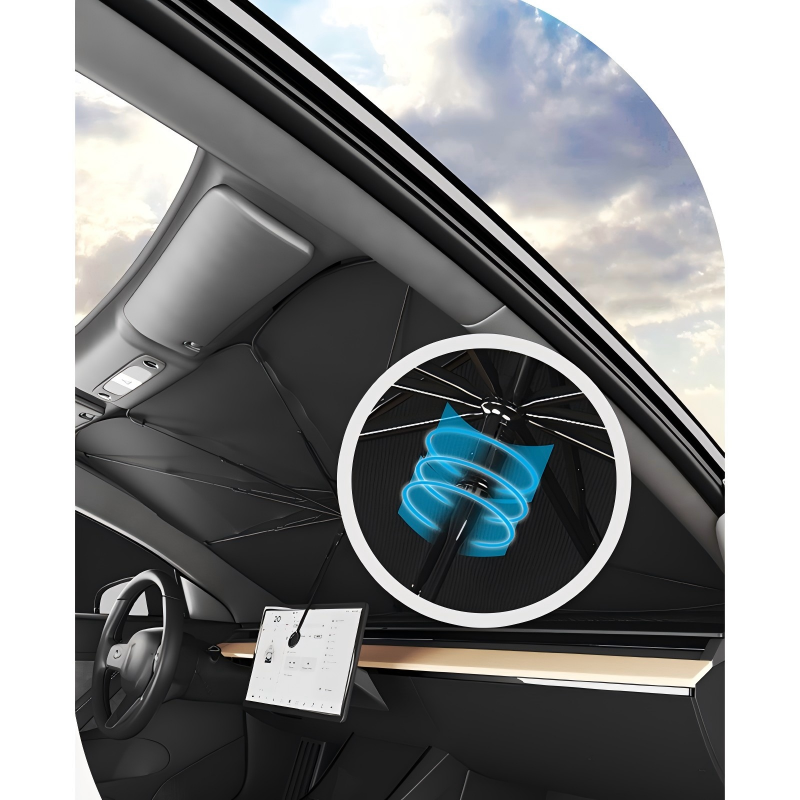 🏆LAST DAY SALE 56% OFF🔥Bendable Car Windshield Sunshade Umbrella