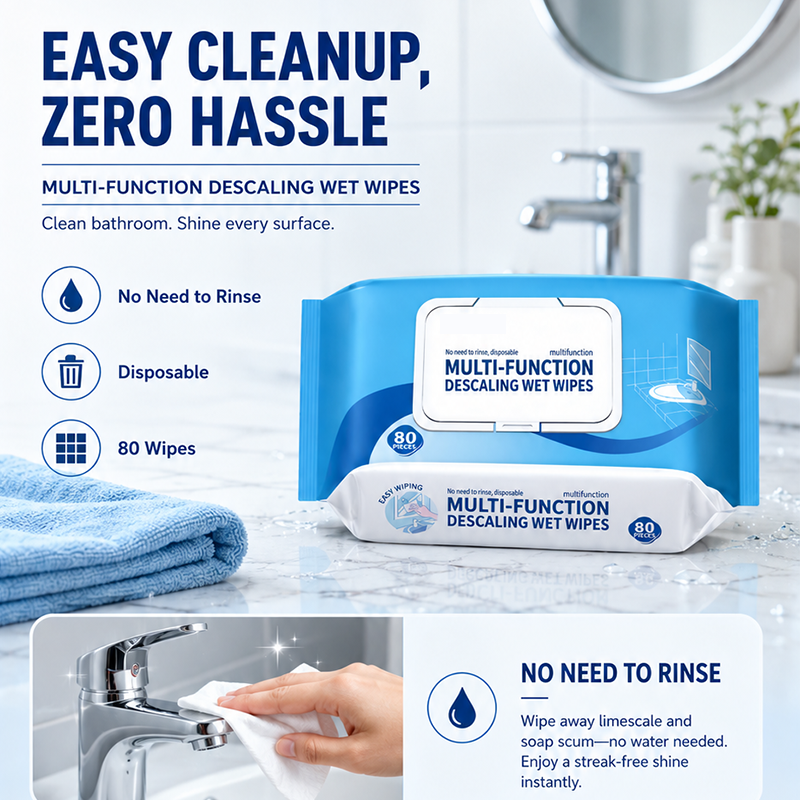 Multi-function Descaling Cleaning Wipes