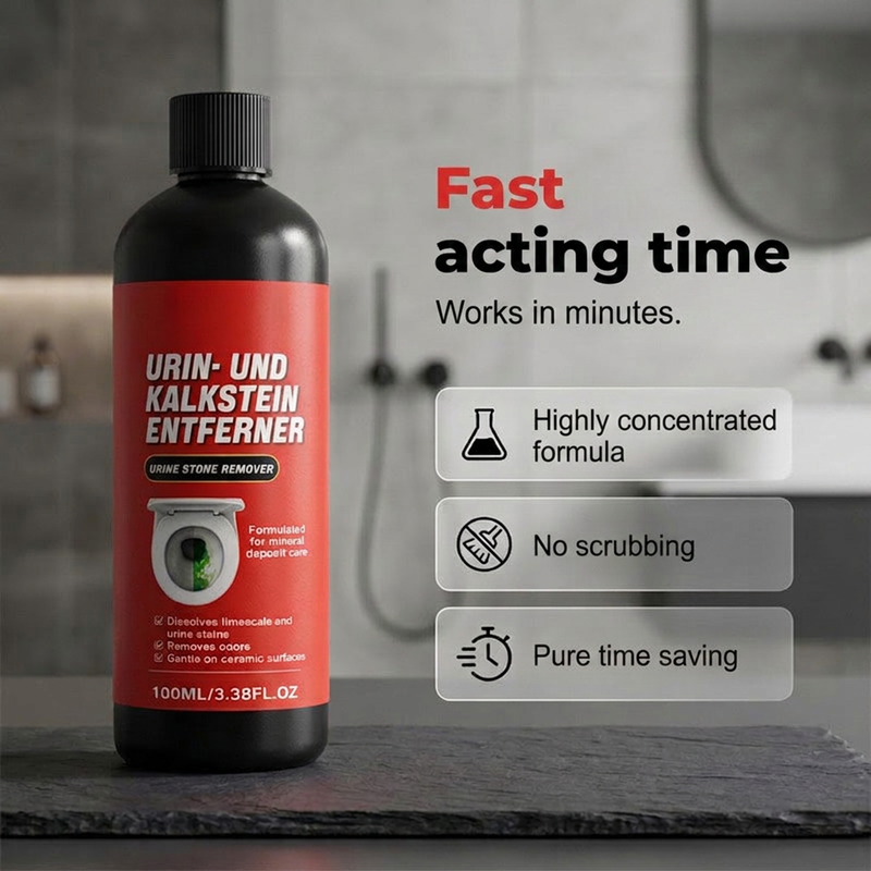 🚀 JUST LAUNCHED! 50% OFF 💎 Heavy-Duty Toilet Cleaner 🧪 Melts Away Years of Urine Scale & Limescale ✨ No More Scrubbing