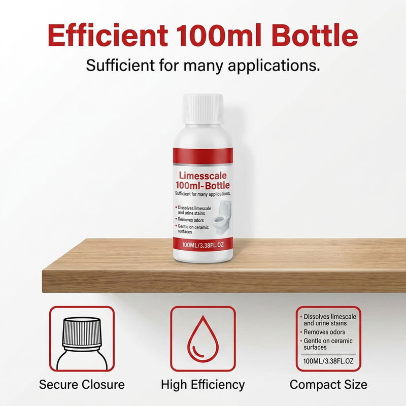 🚀 JUST LAUNCHED! 50% OFF 💎 Heavy-Duty Toilet Cleaner 🧪 Melts Away Years of Urine Scale & Limescale ✨ No More Scrubbing