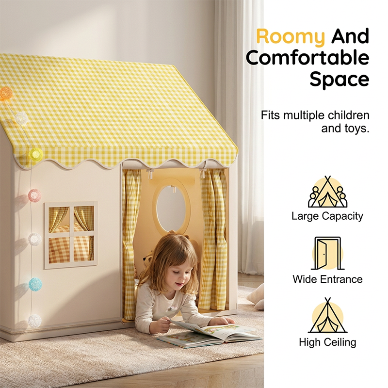 🏆LAST DAY 49% OFF🏠Children's Play Tent Castle✨