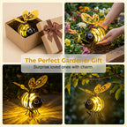 ⏰🔥LIMITED TIME 50% OFF!🔥50K+ SOLD! Solar-powered hanging bee lamp🌞🌜