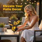 ⏰🔥LIMITED TIME 50% OFF!🔥50K+ SOLD! Solar-powered hanging bee lamp🌞🌜