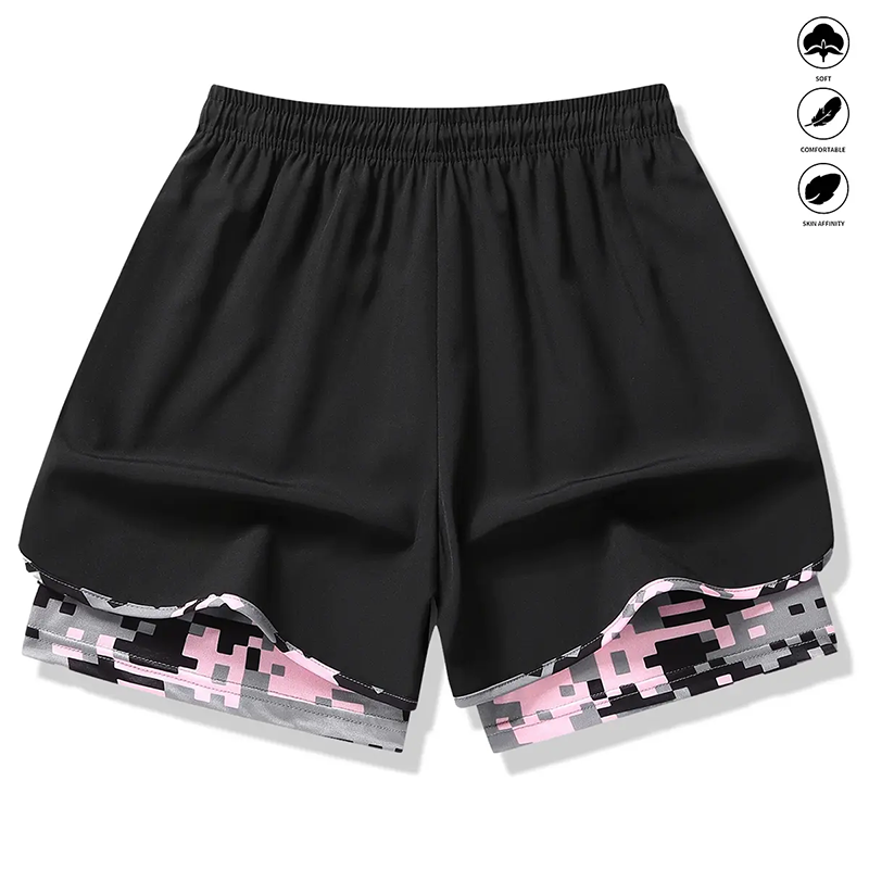 📢📢50% OFF !! ⏰Women's Casual Athletic Shorts with Built-in Liner