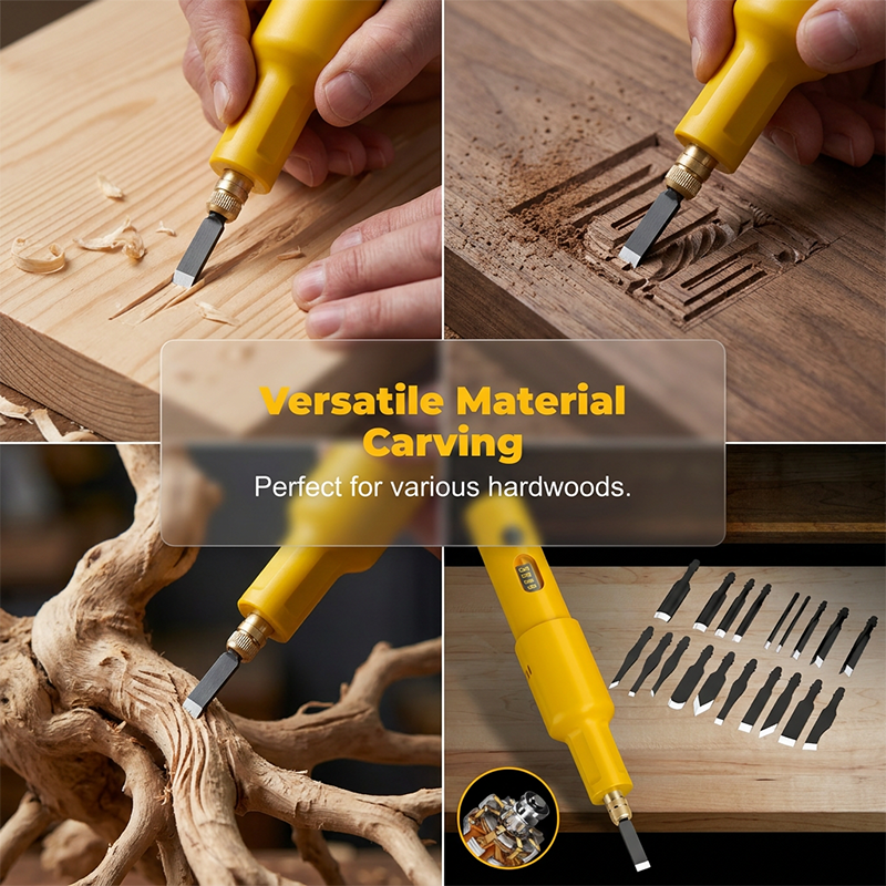 🔧✨ All-in-One Electric Carving Tool Set 57% OFF! Precise, powerful, versatile – perfect for wood, linoleum & DIY projects. 🔥🎨