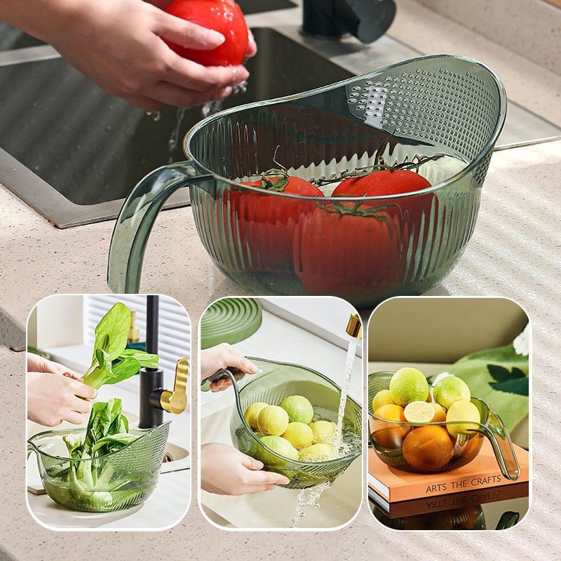 🥗 One Bowl, Many Jobs! Multi-Purpose Washer for Rice, Berries & Veggies. 🍓
