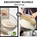 🥗 One Bowl, Many Jobs! Multi-Purpose Washer for Rice, Berries & Veggies. 🍓
