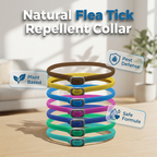 ⏰🔥LIMITED TIME 50% OFF!🔥50K+ SOLD! Natural Essential Oil Pet Pest Repellent Collar