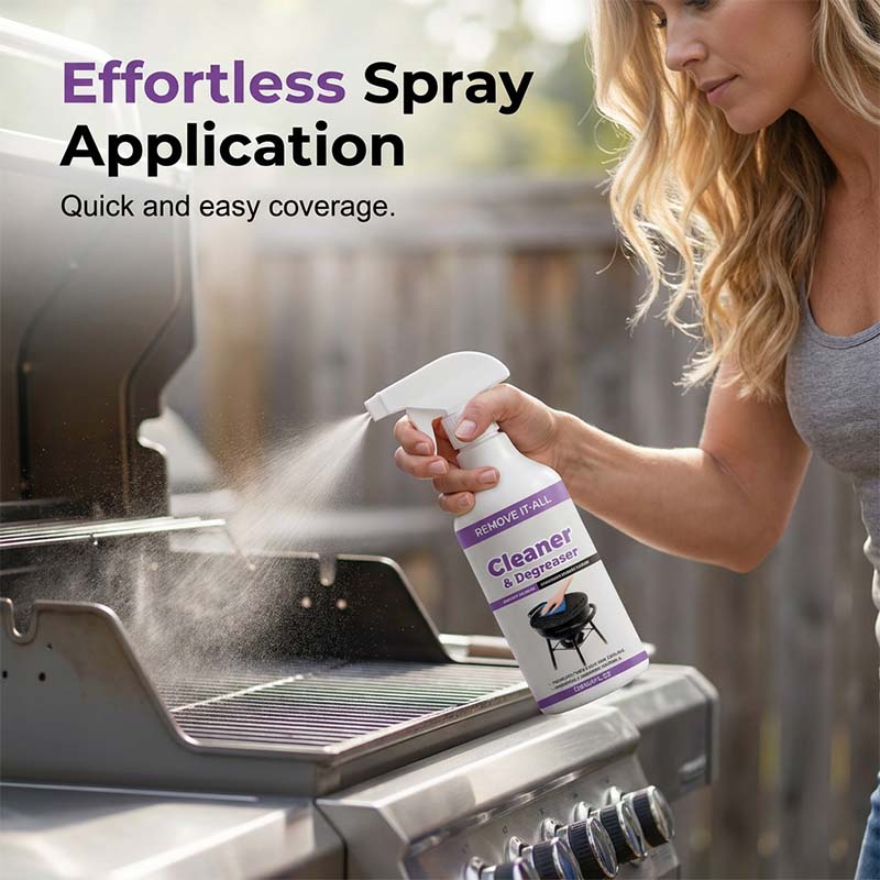 ⏰🔥LIMITED TIME 50% OFF!🔥50K+ SOLD!💧Heavy-Duty Grill Cleaner & Degreaser(New generation, all-new packaging)