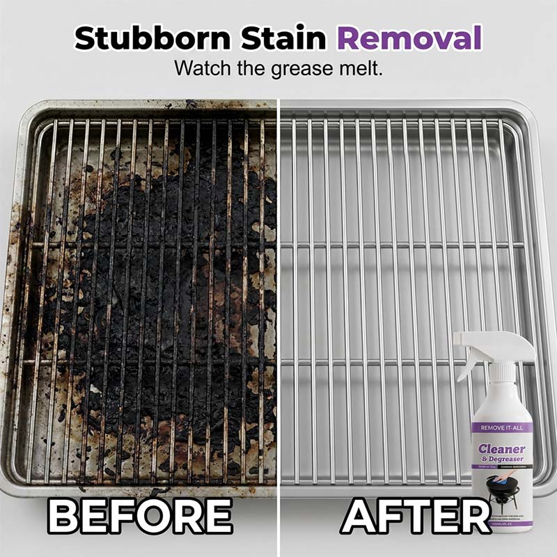 ⏰🔥LIMITED TIME 50% OFF!🔥50K+ SOLD!💧Heavy-Duty Grill Cleaner & Degreaser(New generation, all-new packaging)