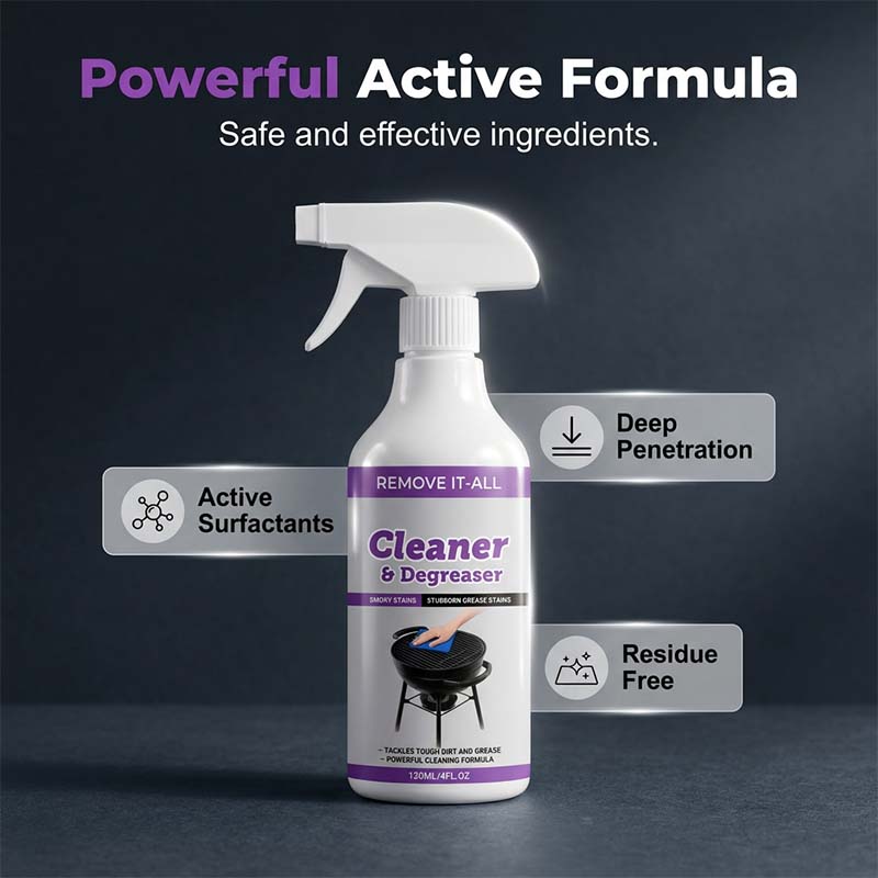 ⏰🔥LIMITED TIME 50% OFF!🔥50K+ SOLD!💧Heavy-Duty Grill Cleaner & Degreaser(New generation, all-new packaging)