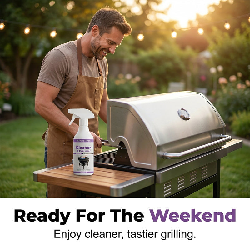 ⏰🔥LIMITED TIME 50% OFF!🔥50K+ SOLD!💧Heavy-Duty Grill Cleaner & Degreaser(New generation, all-new packaging)