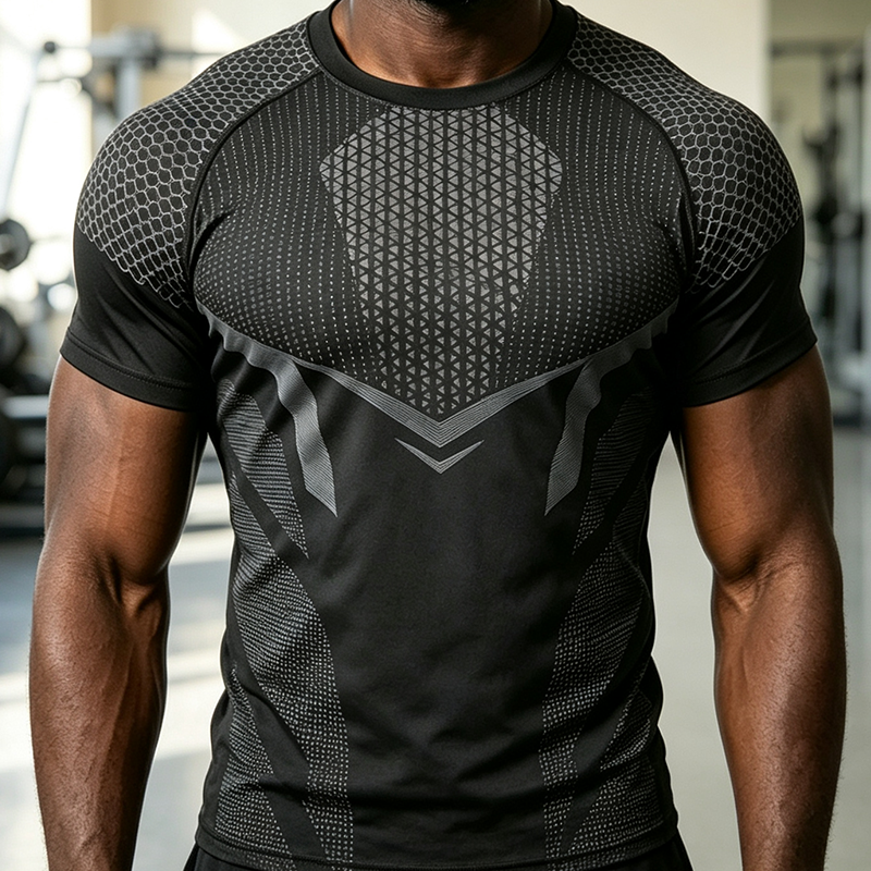 Men's Breathable Quick Dry Workout T-Shirt