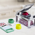 Multifunctional 9-Blade Food Chopper with Storage Container